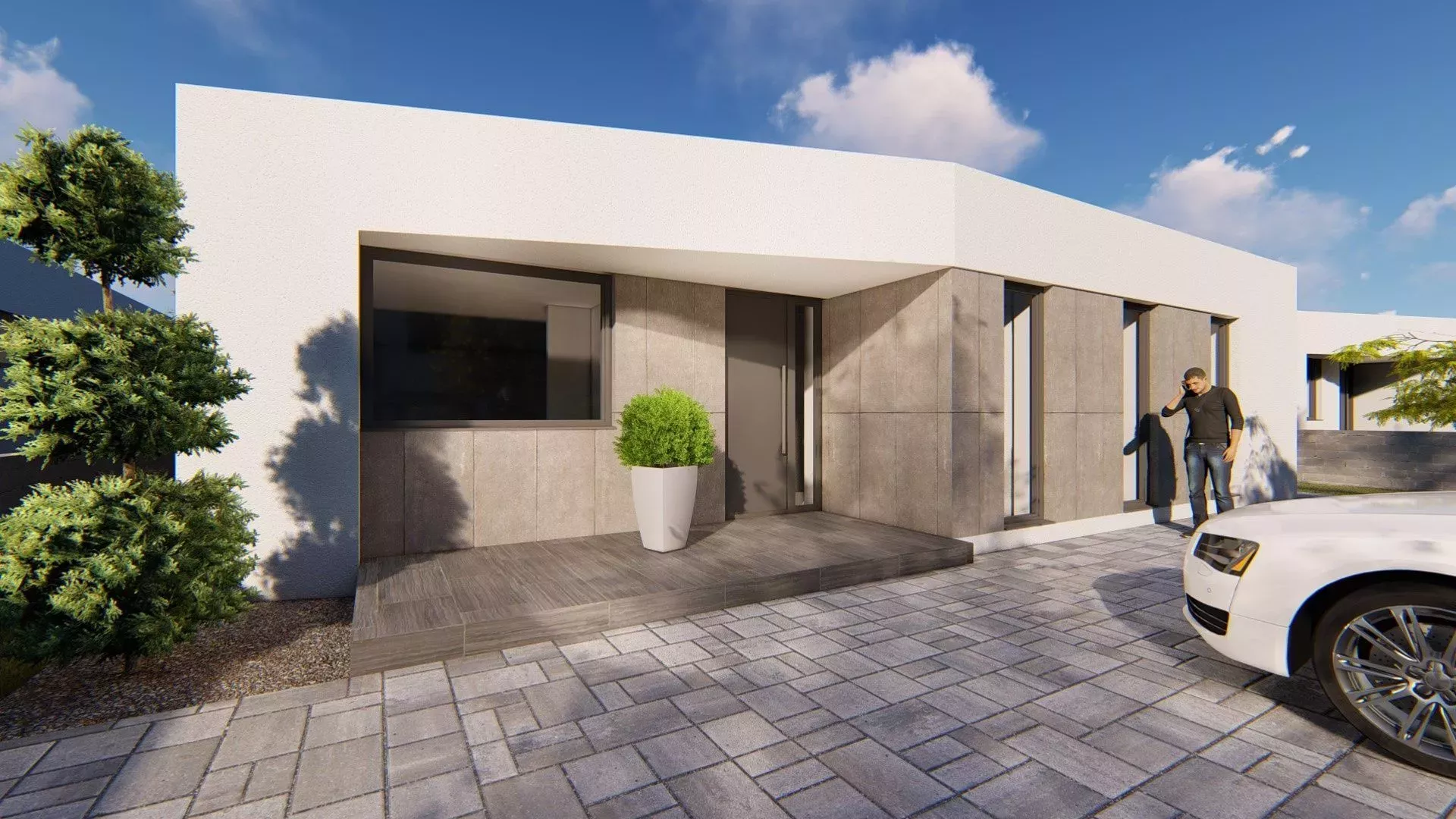 NOVOSTAVBY ZELENEČ-2-etapa moderných 4izb.rodinných domov !    Exkluzívne len u nás!!!