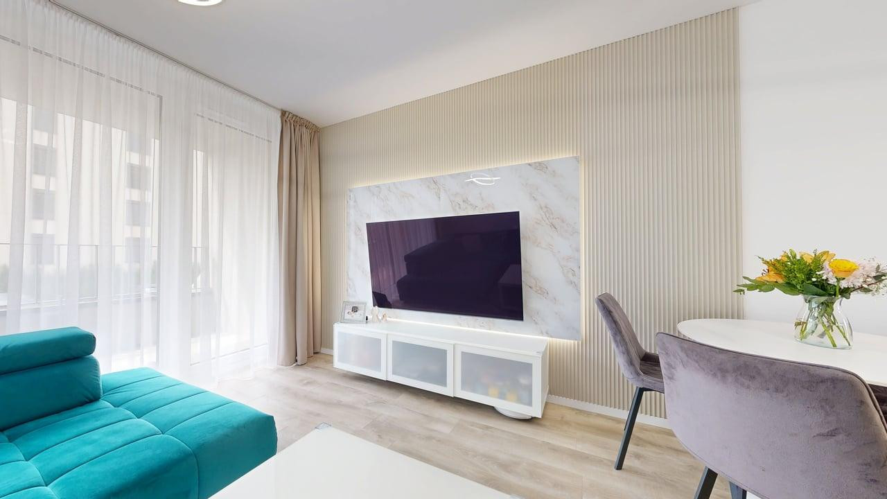 PRÚDY – REZERVOVANÉ 3 izb. byt s loggiou a predzáhradkou II. etapa