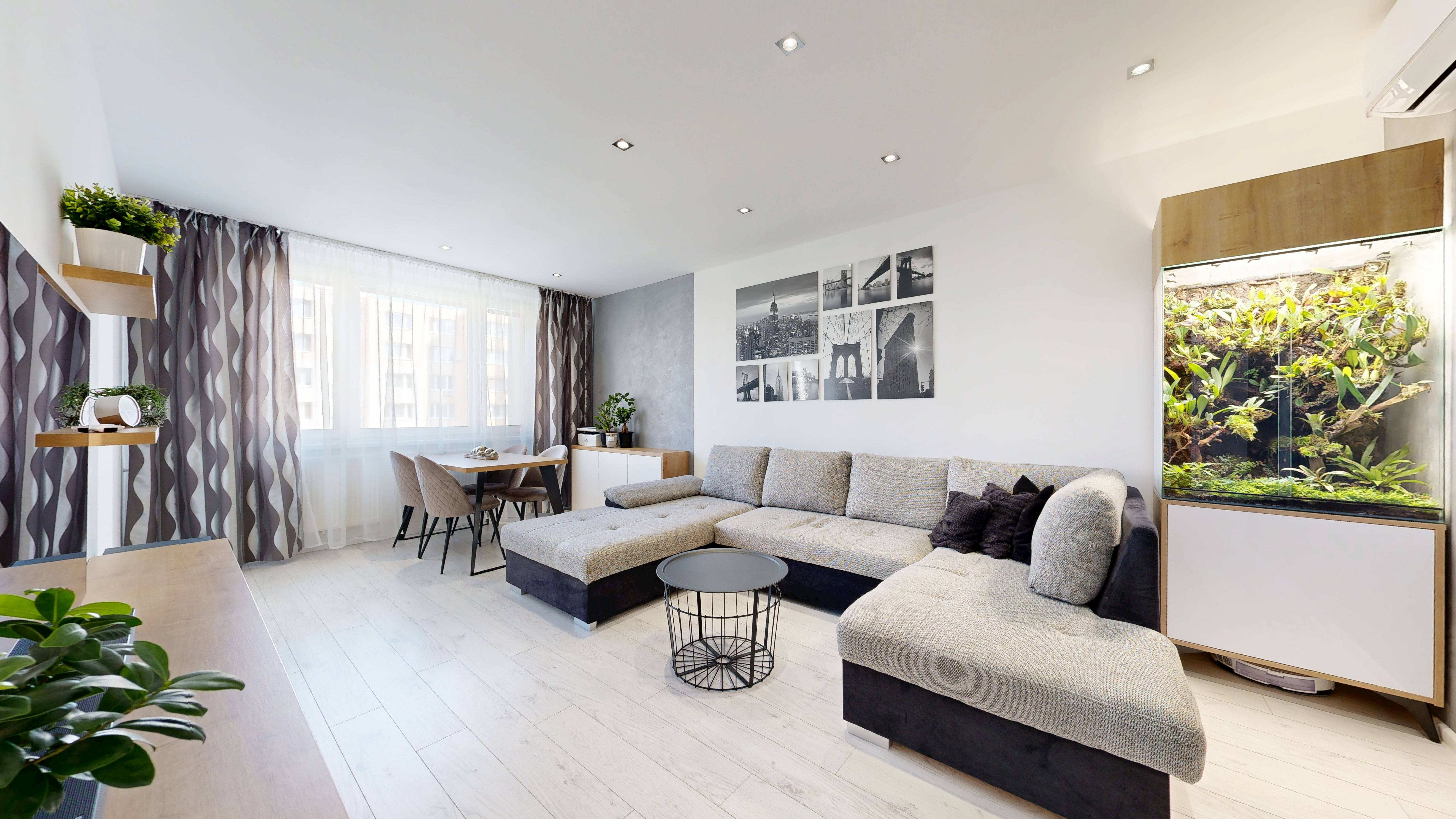 Štýlový 2-izbový byt s balkónom a klimatizáciou – Trnava, Nerudova ulica