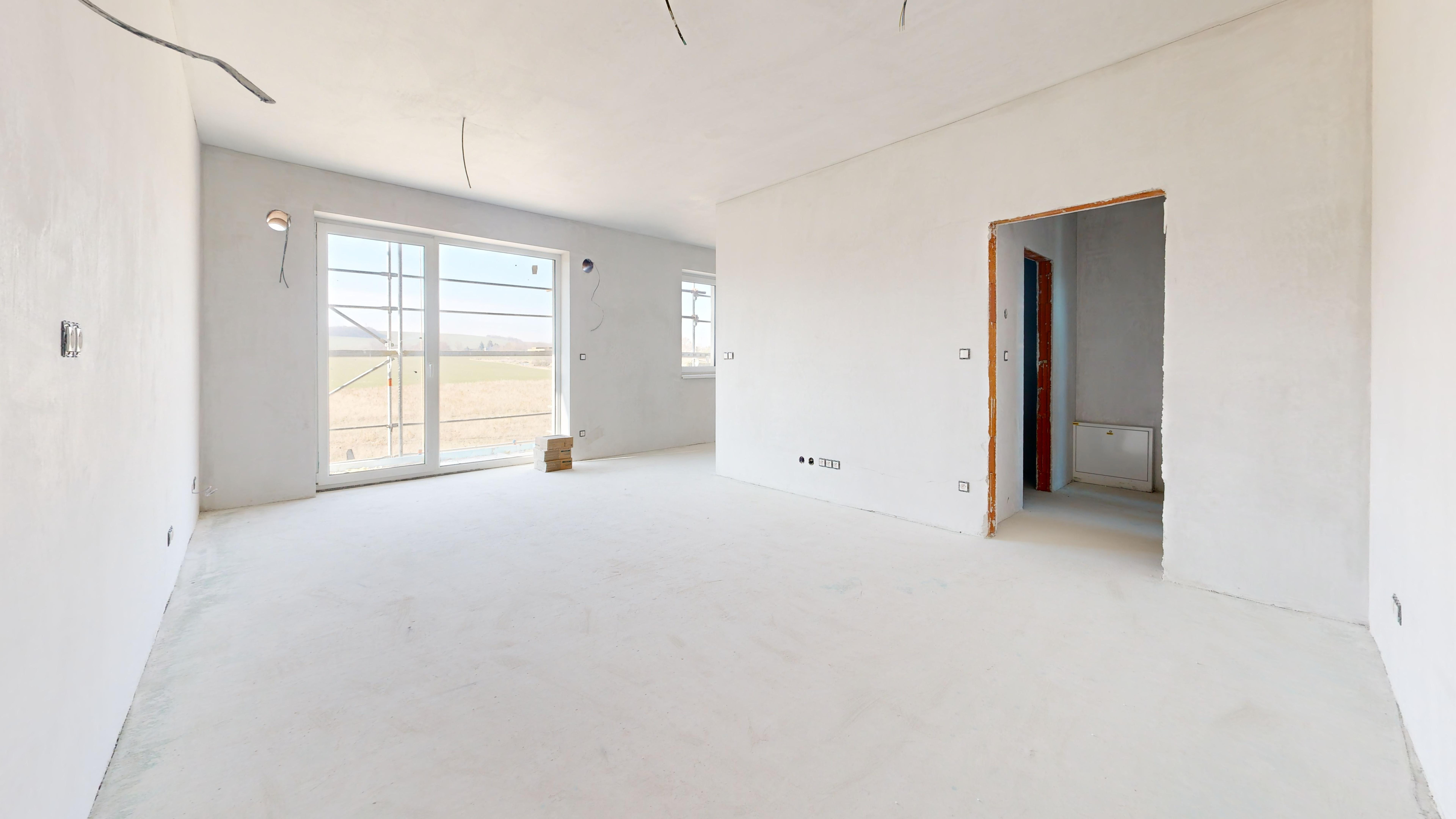 1-izb.byt s balkónom v II.ETAPE projektu POD RÁBLOM