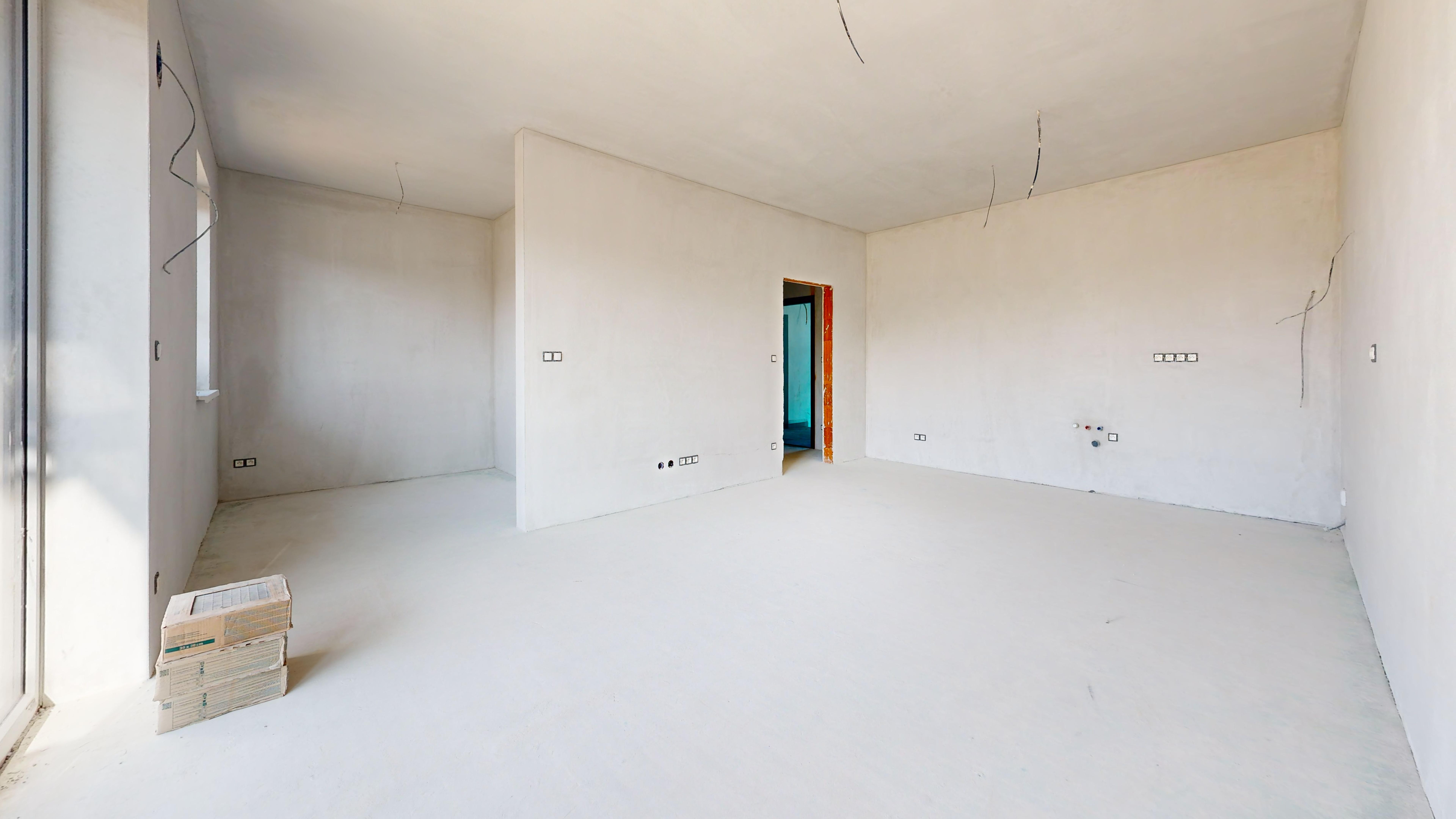 1-izb.byt s balkónom v II.ETAPE projektu POD RÁBLOM