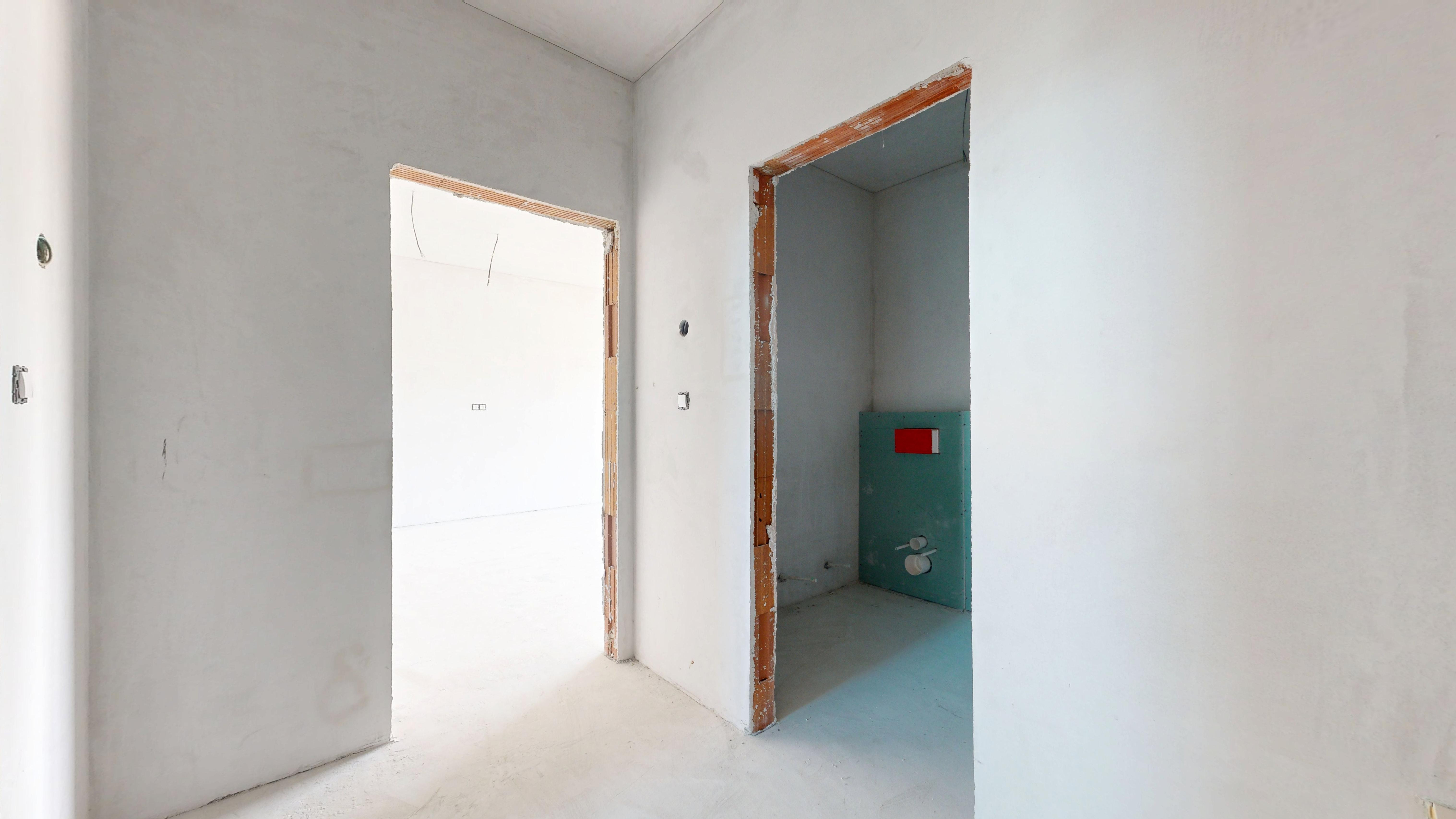 1-izb.byt s balkónom v II.ETAPE projektu POD RÁBLOM