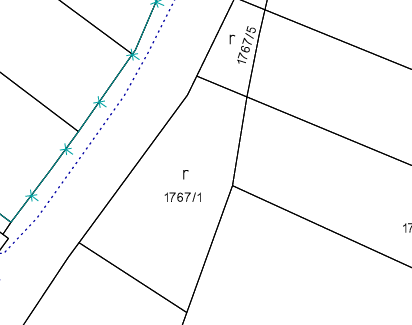 Na predaj stavebný pozemok 767 m² v obci Suchá nad Parnou