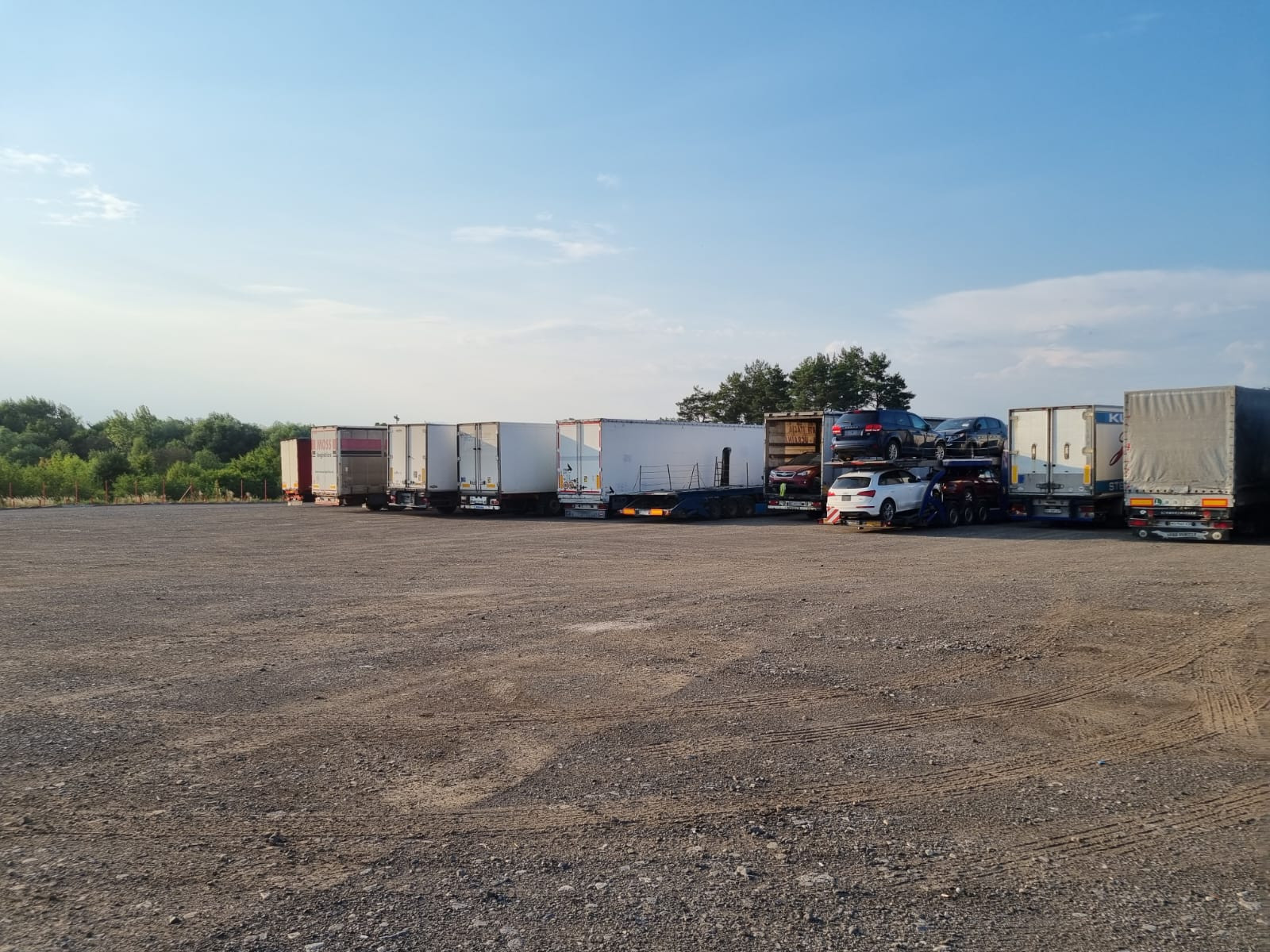 Na predaj funkčný areál pre kamióny vo Vyšnom Nemeckom – výborná poloha pri hranici