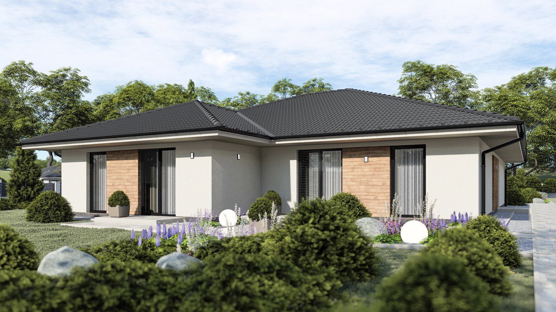 Moderné 4-izbové RD v tichej slepej uličke - Veľký Grob