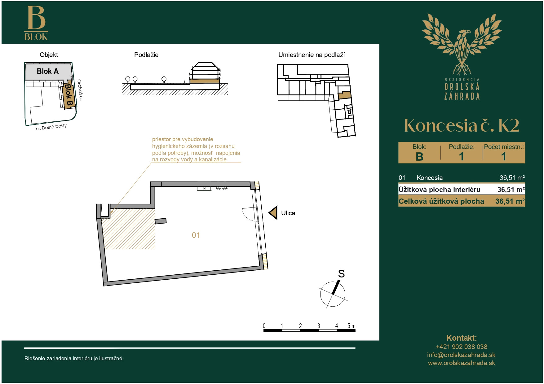 Obchodné priestory na predaj – jedinečný projekt Orolská záhrada- centrum Trnavy