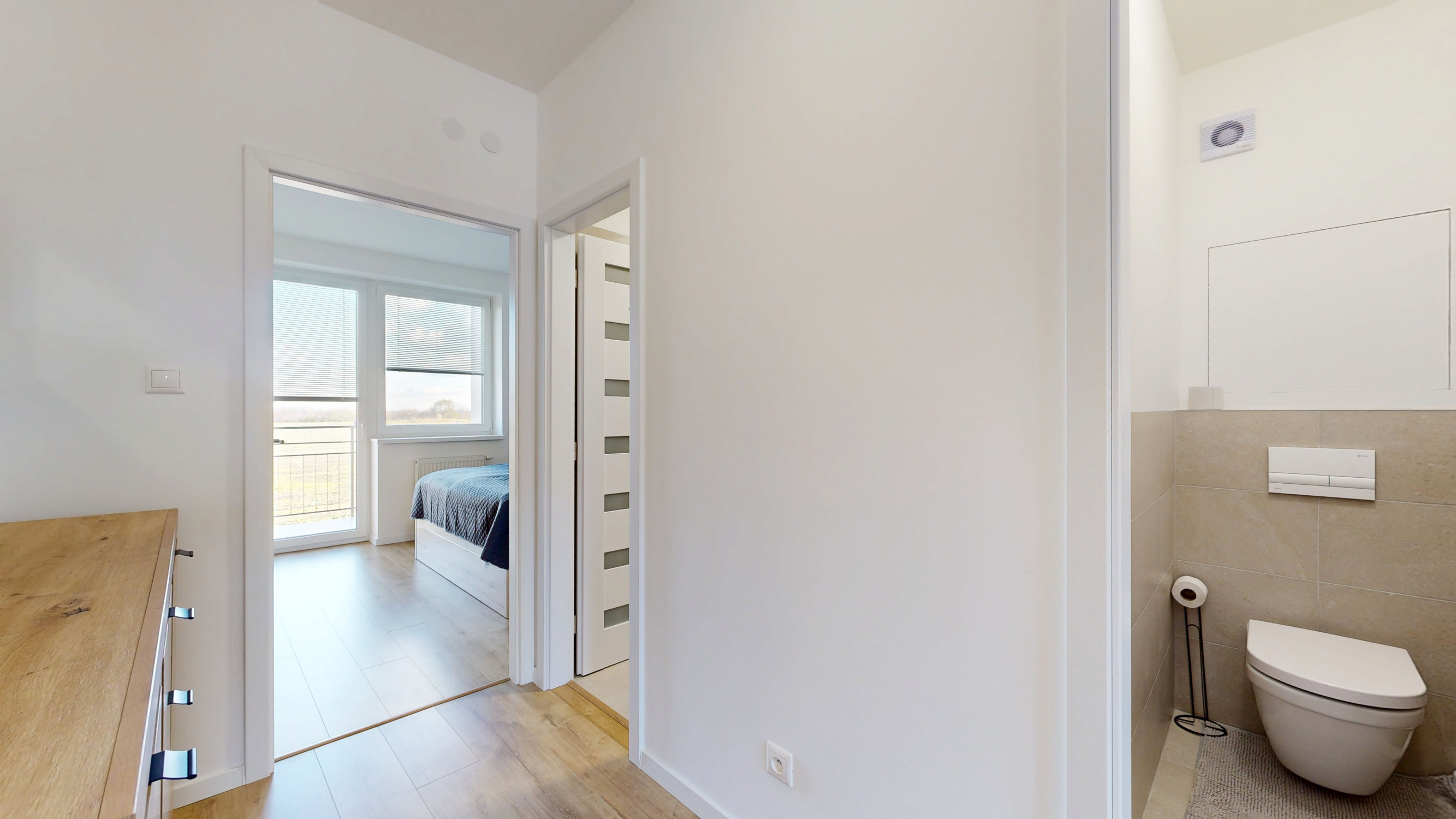 PRENÁJOM zariadený 2-izbový byt s parkovacím miestom