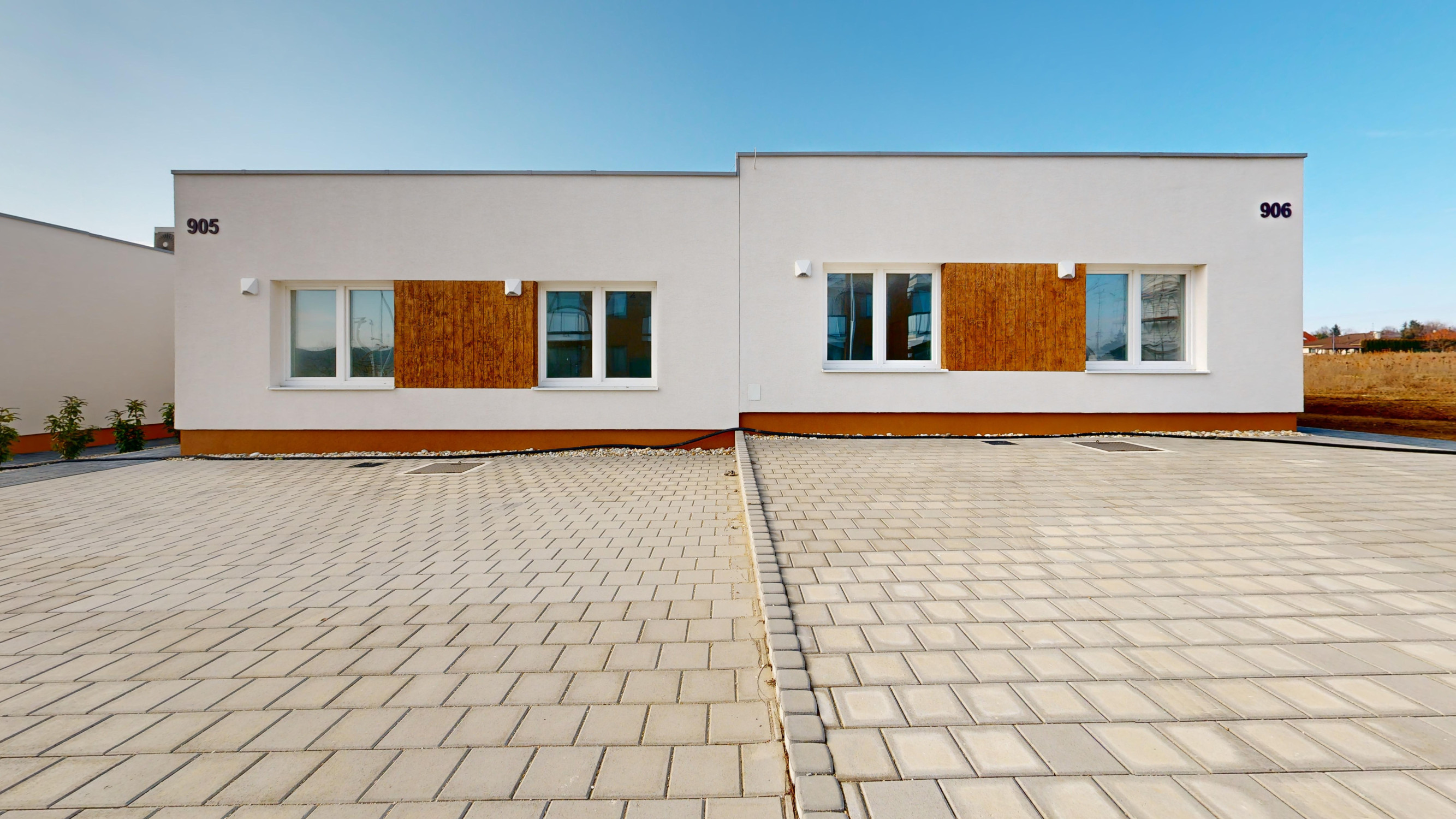 Posledný RODINNÝ DOM v rádovej zástavbe - projekt Pod Ráblom IBV Dvorníky