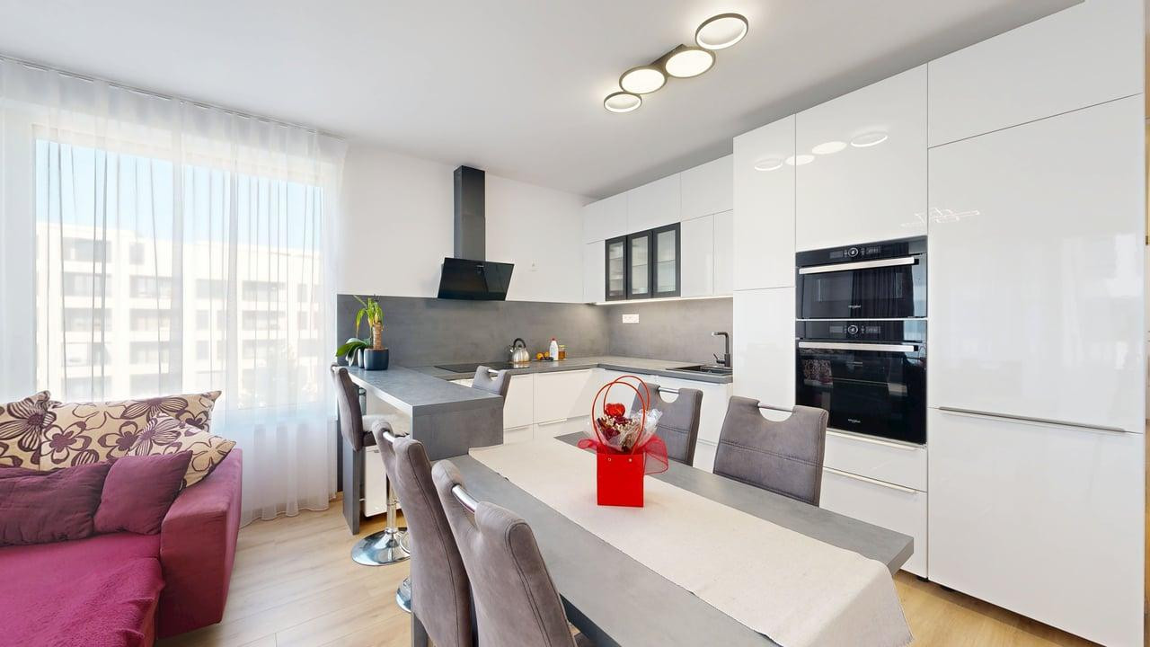 🏡 Na prenájom moderný 2-izbový byt v projekte PRÚDY Trnava