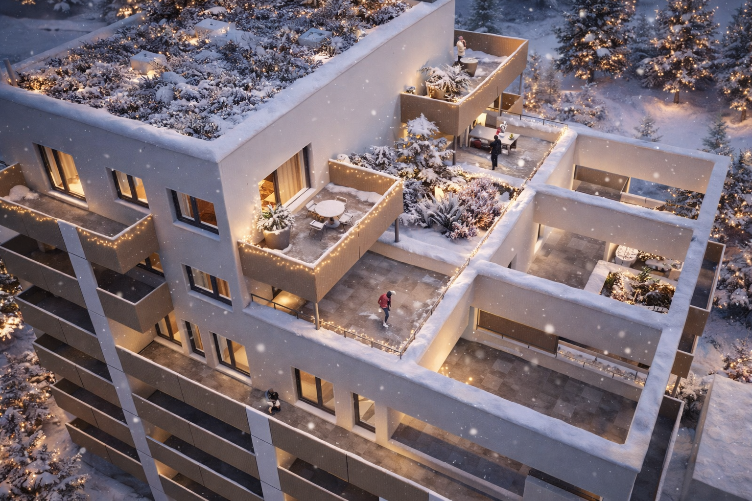 🌇 Exkluzívny 3-izb byt s veľkou terasou na 8. poschodí LOTOS