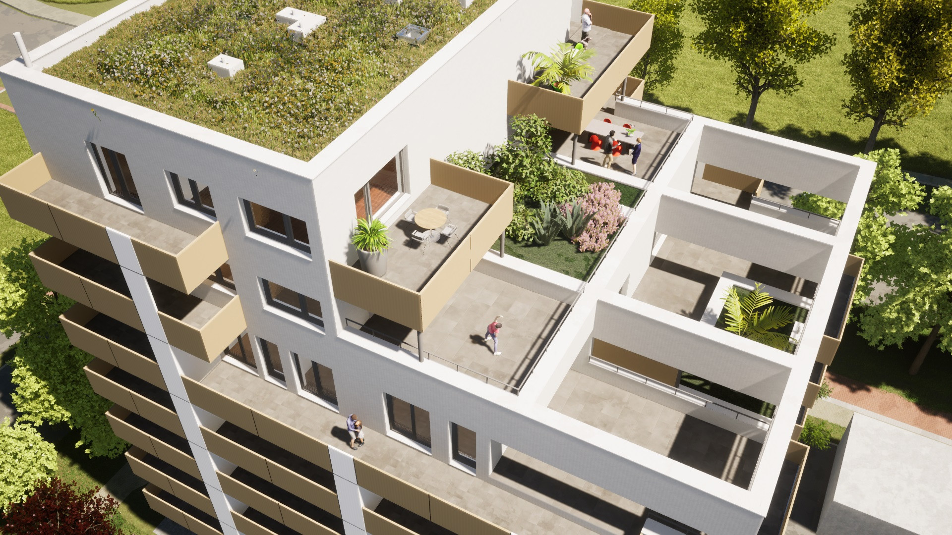 🌇 Exkluzívny 3-izb byt s veľkou terasou na 8. poschodí LOTOS