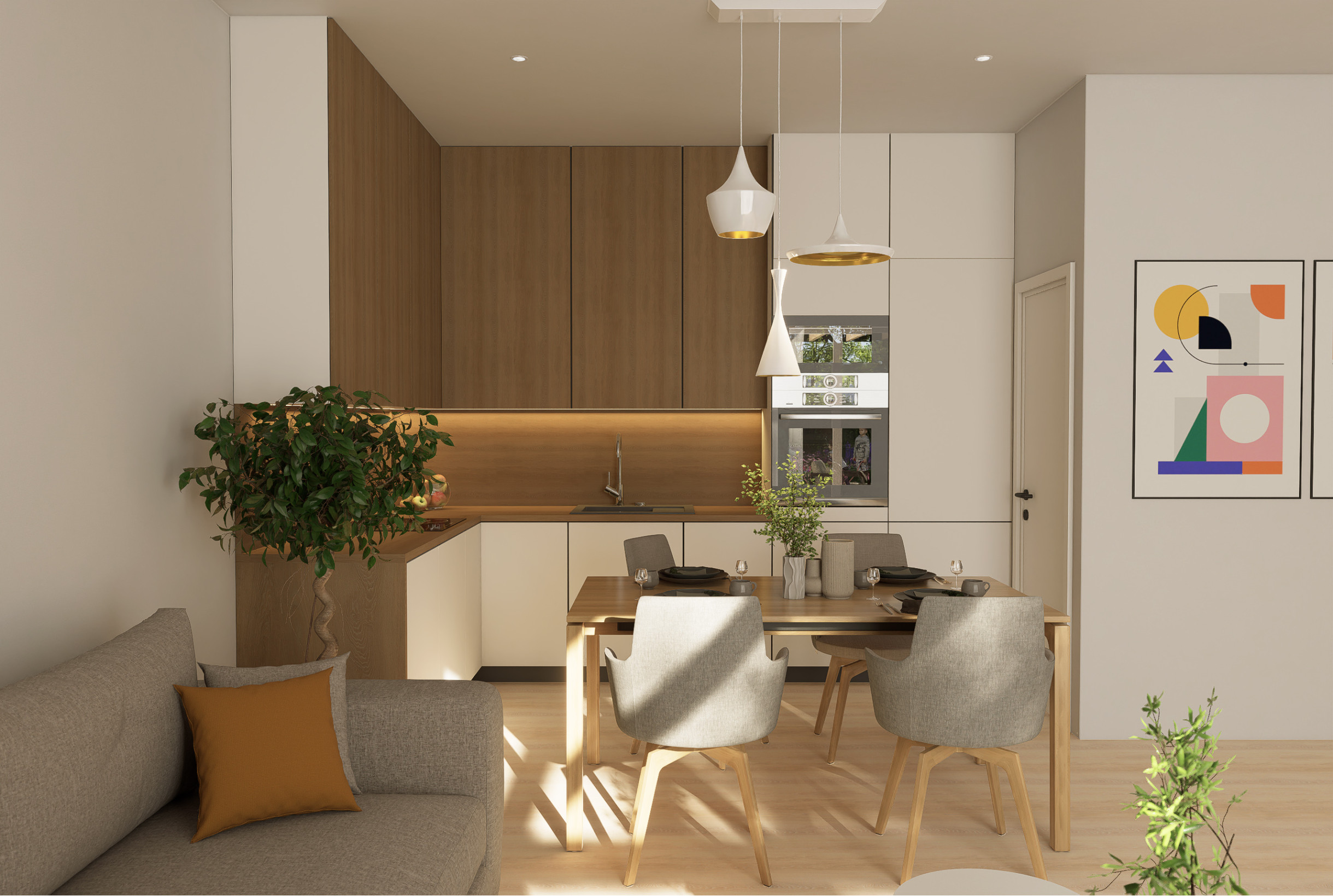 Moderné 4-izbové rodinné domy so záhradou v IBV Dvorníky – Pod Ráblom