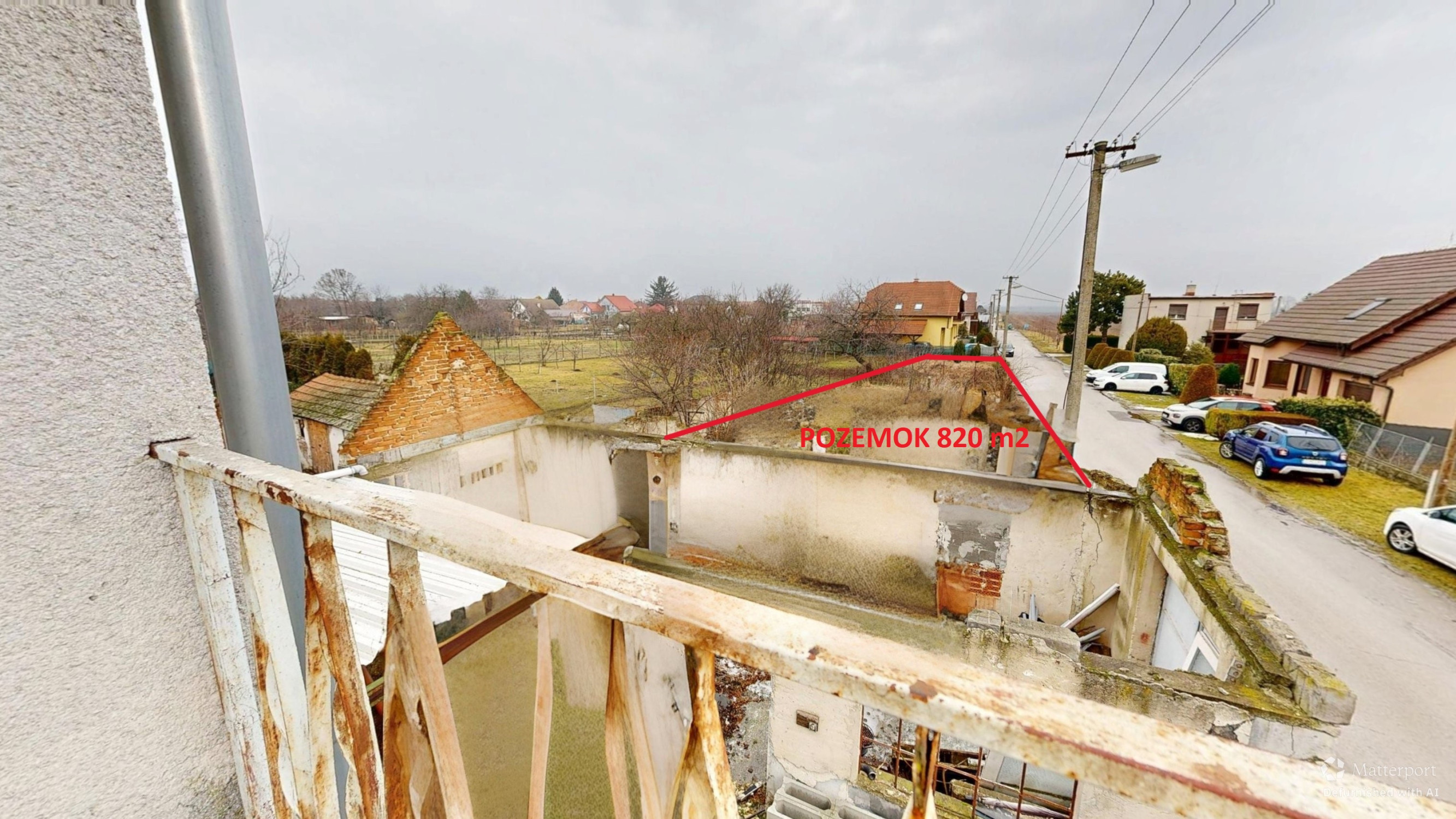Dva rodinné domy na pozemku 820 m² v Čataji