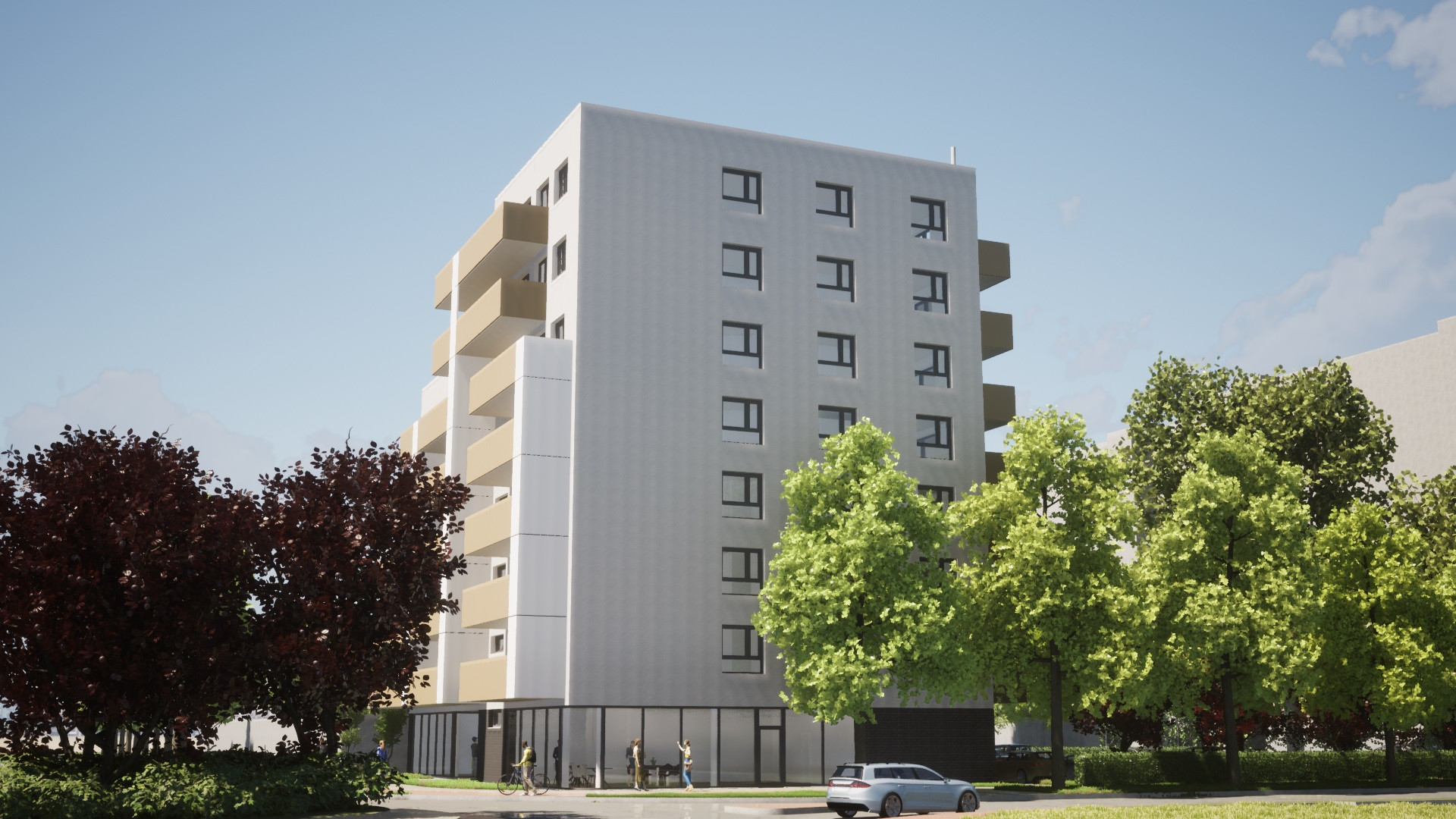 Krásne presvetlený 2-izbový byt v projekte LOTOS Trnava