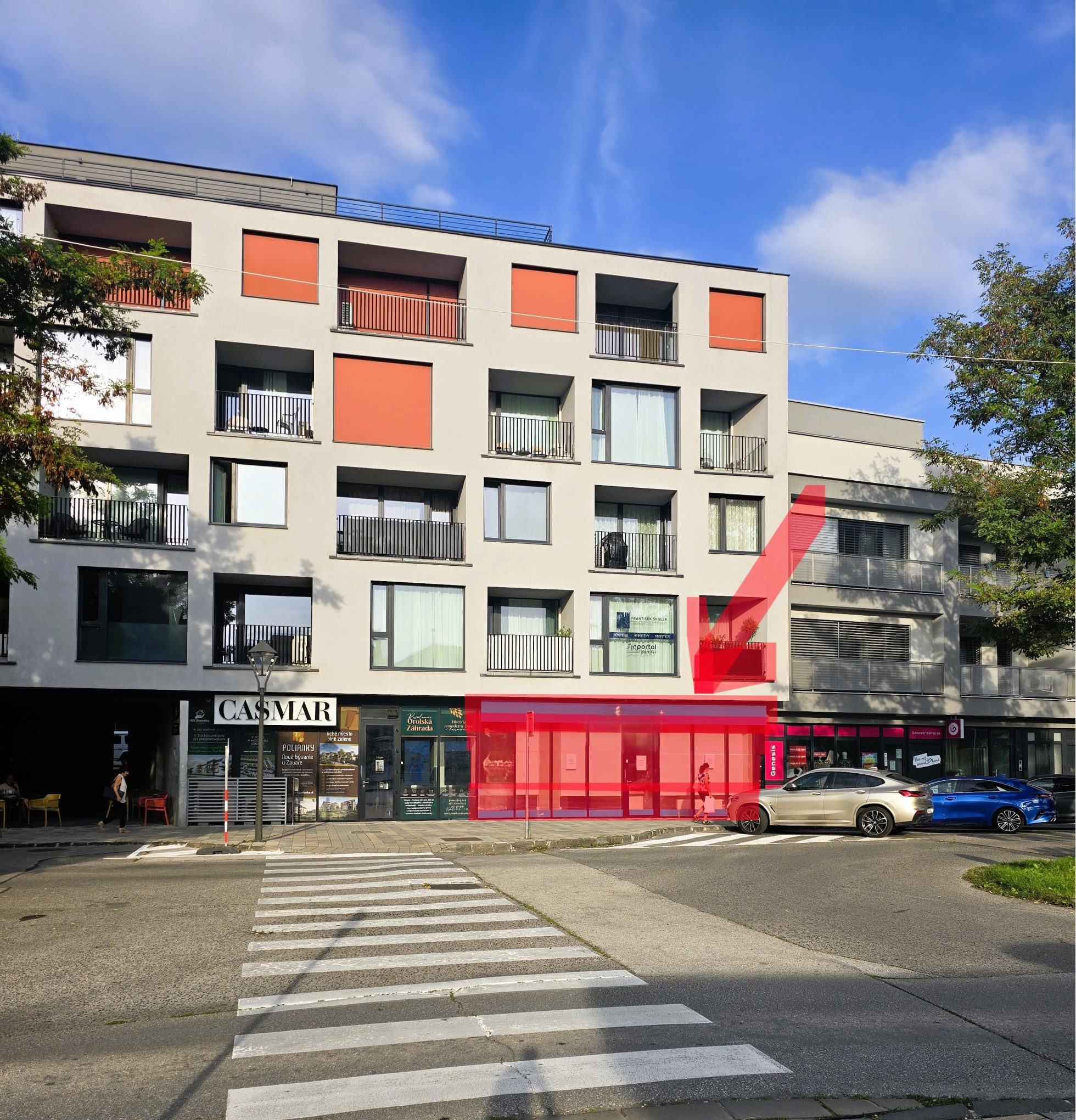 Reprezentatívny obchodný priestor v novostavbe v centre mesta na Paulínskej ulici