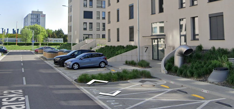 Prenájom parkovacieho miesta – Prúdy, I. etapa