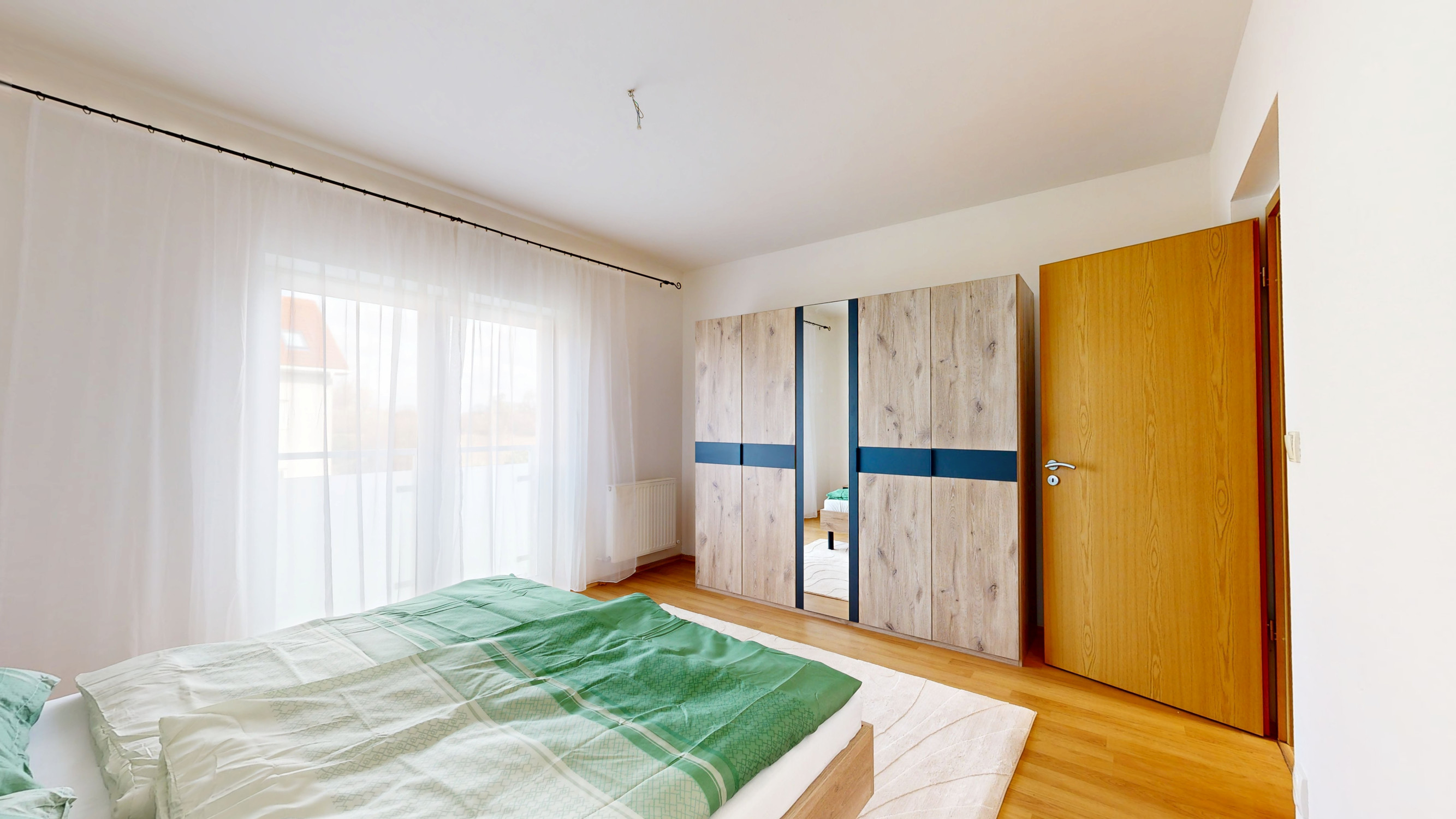 Priestranný a svetlý 2-izbový byt v obci Biely Kostol