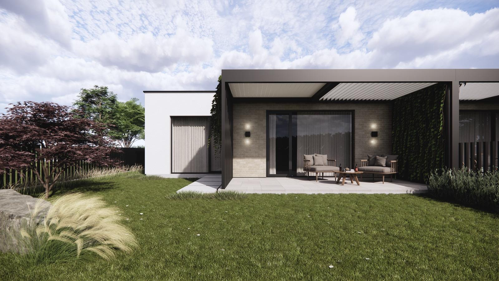 4-izbová jednotka v dvojdome so záhradou a parkovaním