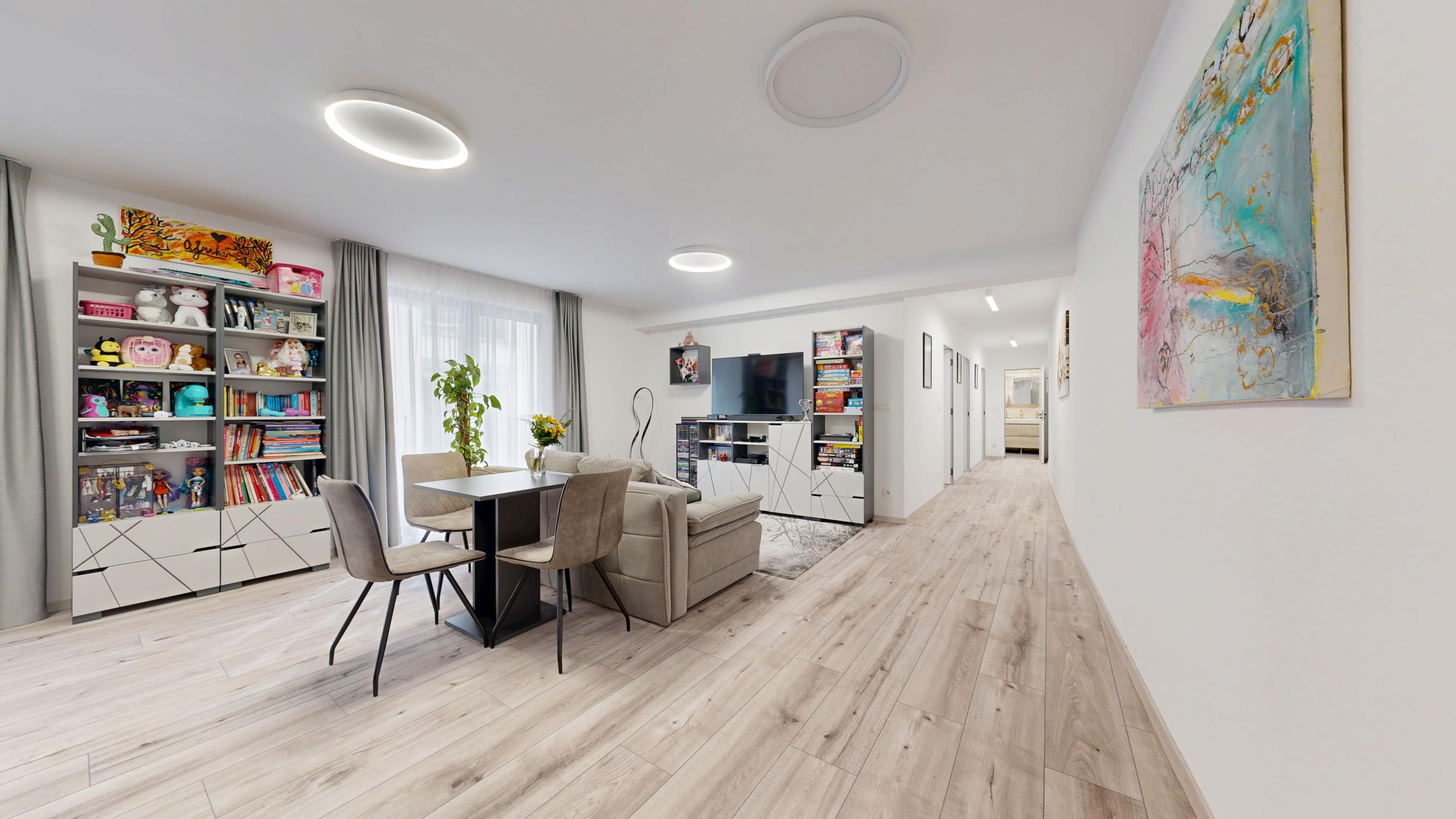 4-izb byt v centre Trnavy – novostavba, 2 balkóny, vysoký štandard