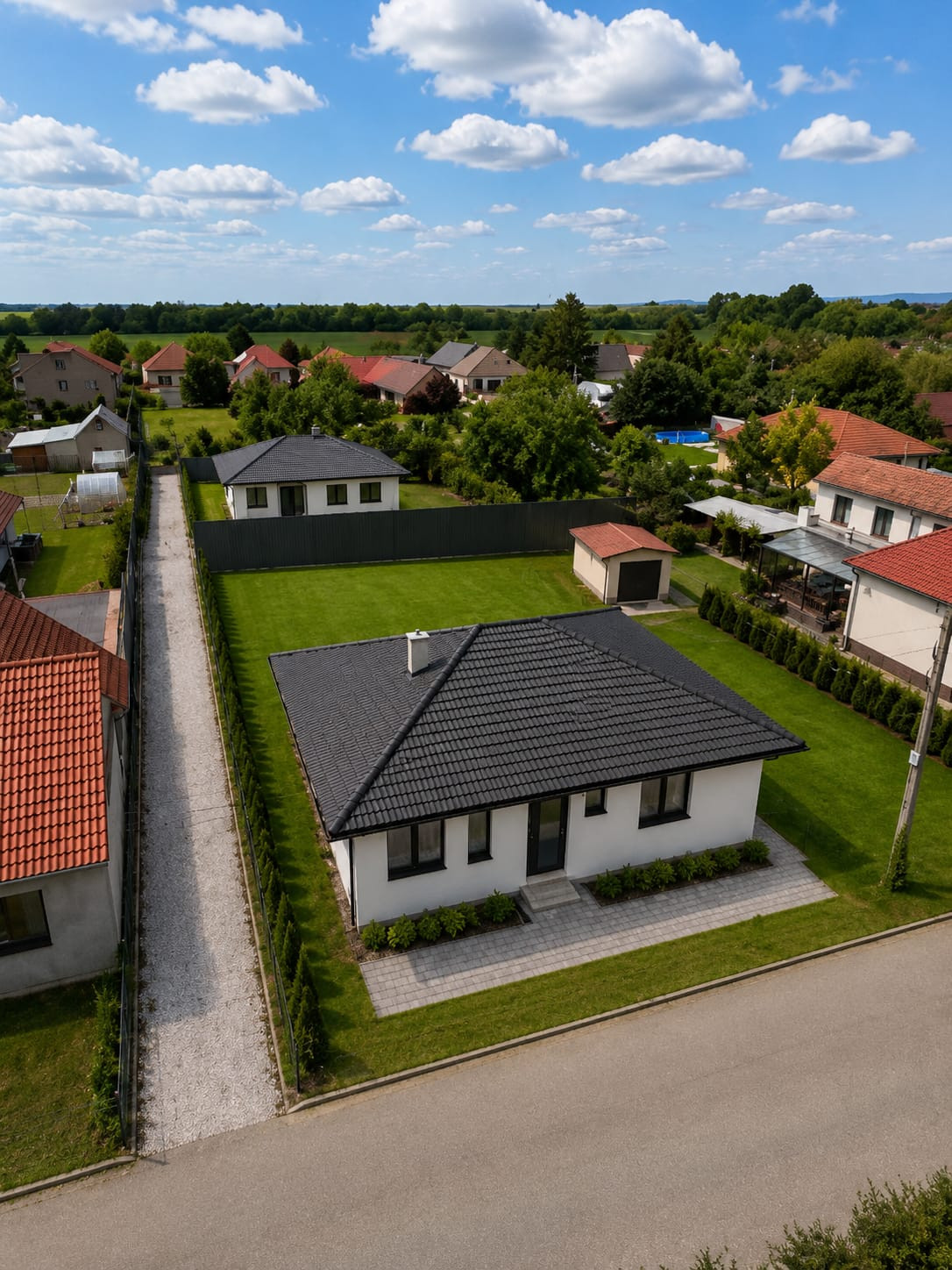 Na predaj moderná novostavba 4-izb rodinného domu–Slovenská Nová Ves pri Trnave