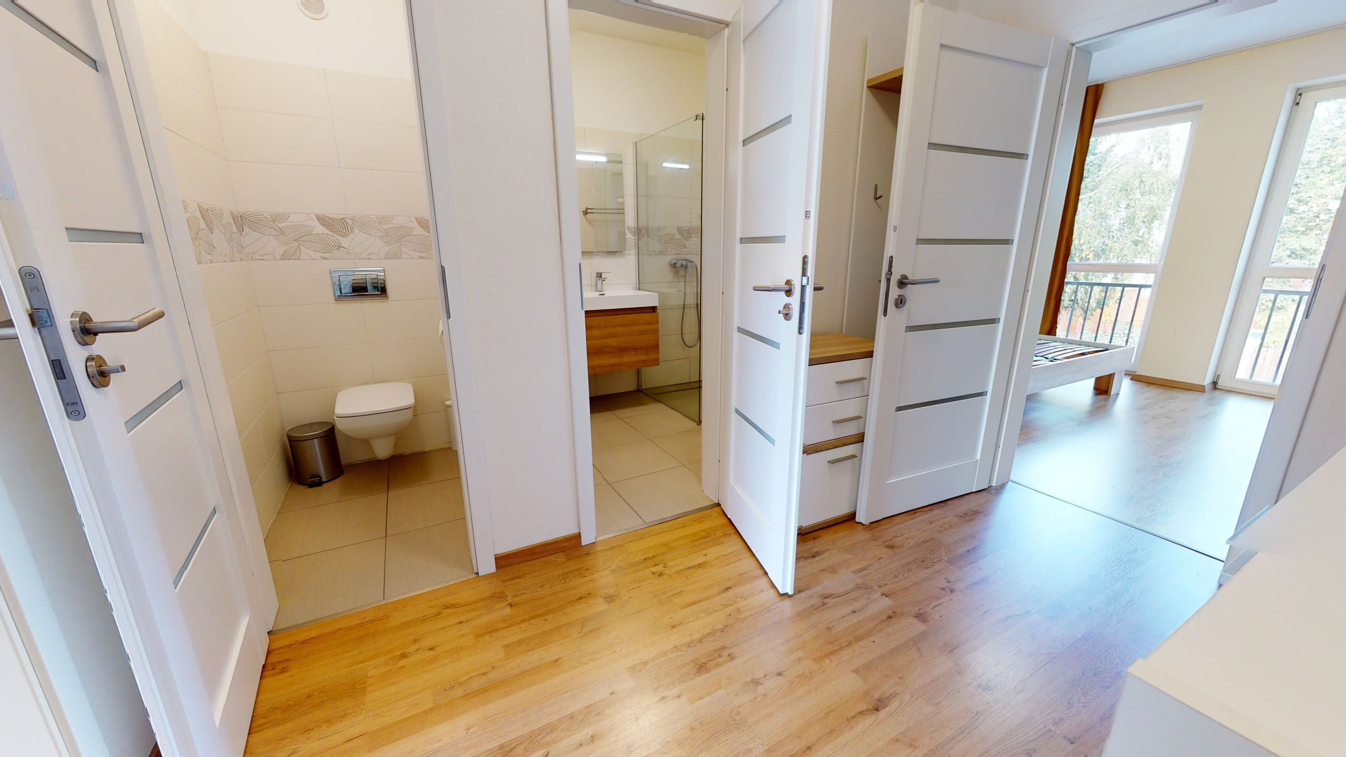 Moderný 2-izbový byt s balkónom na prenájom,Trnava – Gábora Steinera