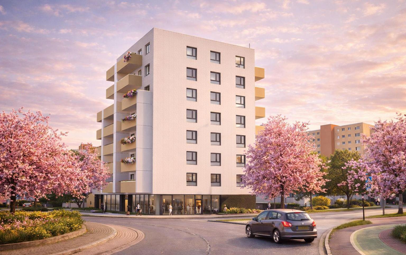 3-izbový byt s priestranným balkónom v novostavbe LOTOS Trnava