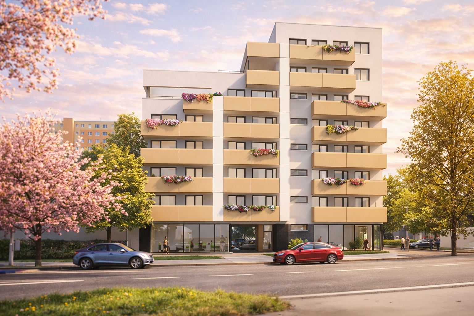 3-izbový byt s priestranným balkónom v novostavbe LOTOS Trnava