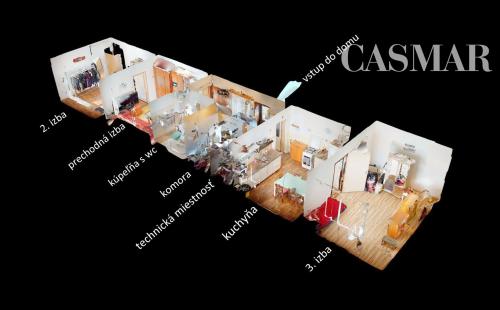 na predaj rodinný dom v obci ostrov pri Piešťanoch