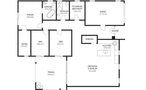REZERVOVANE! Exkluzívna novostavba rodinného domu v novovybudovanej lokalite!! Voderady!!