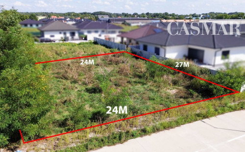 Pekný rovinatý pozemok na predaj!! Novovybudovaná lokalita v obci Dolná Streda!