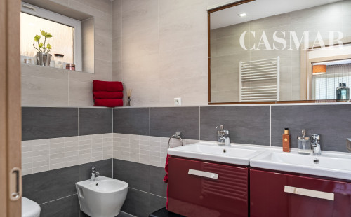 Na predaj pekná NOVOSTAVBA  4izb. rodinného domu s garážou v obci  pri Trnave