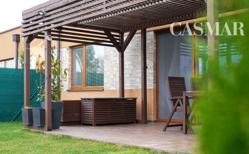 Na predaj pekná NOVOSTAVBA  4izb. rodinného domu s garážou v obci  pri Trnave