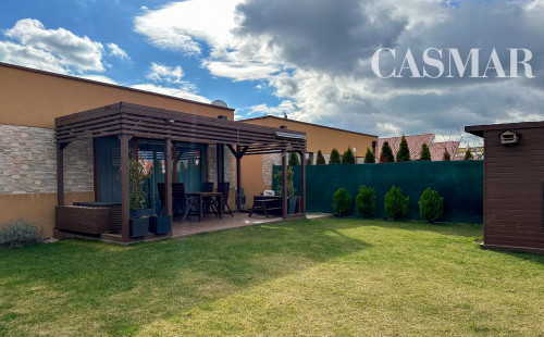 Na predaj pekná NOVOSTAVBA  4izb. rodinného domu s garážou v obci  pri Trnave