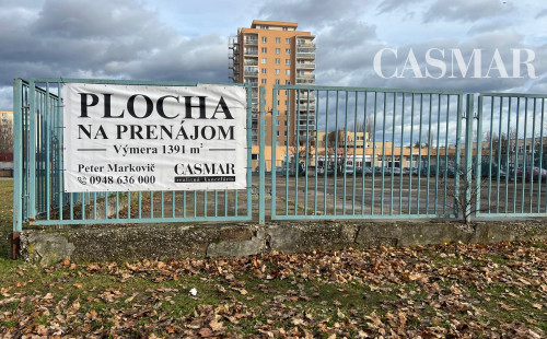 Prenájom pozemok na parkovanie/skladovanie - Mozartova ul.