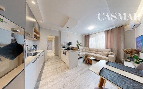 Pekný 2,5-izbový byt na Bebravskej ulici v Bratislave- mestská časť Vrakuňa!