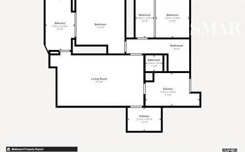 Veľmi pekný 3-izbový byt na sídlisku Družba v Trnave!! Kompletná rekonštrukcia!!