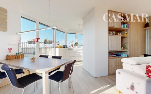 REZERVOVANÉ! 4izb byt s terasou kľudne ako alternatíva RD v kľudnej časti