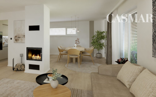 REZERVOVANÉ! Novostavba- Bungalov s pekným výhľadom na Smolenický  zámok!!