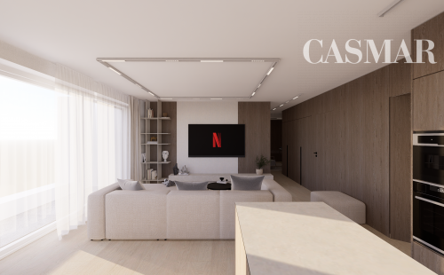 LUXUSNÝ A JEDINEČNÝ 4-izb. byt s TERASOU až 70m2 ako alternatíva rodinného domu