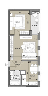 2-izb.byt s loggiou so SAMOSTATNOU KUCHYŇOU