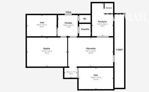 🏡 Rezrrvovane-4-izbový byt po rekonštrukcii na Brodskej ulici | Karlova Ves |