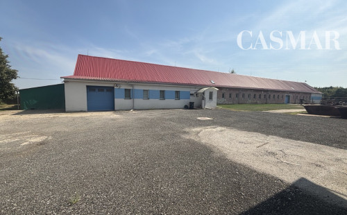 !NA PRENÁJOM! VÝROBNÁ HALA S VEĽKÝM POZEMKOM - CÍFER