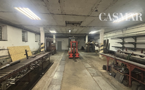 !NA PRENÁJOM! VÝROBNÁ HALA S VEĽKÝM POZEMKOM - CÍFER