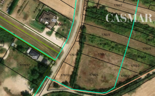 Na predaj stavebný pozemok 767 m² v obci Suchá nad Parnou