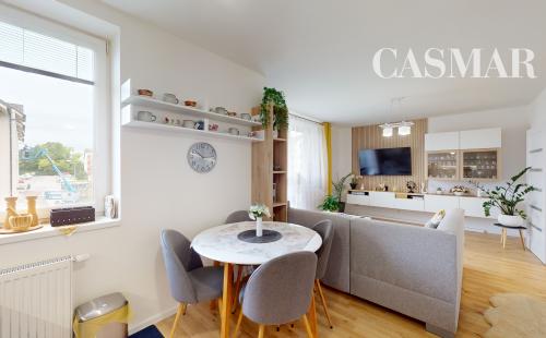 Zariadený 2-izbový byt s dvomi loggiami Zavar