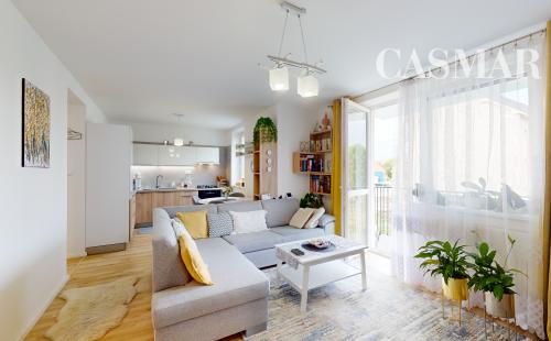 Zariadený 2-izbový byt s dvomi loggiami Zavar