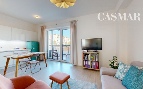 Svetlý 2-izbový byt s terasou Mlyny Piešťany