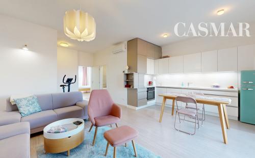 Svetlý 2-izbový byt s terasou Mlyny Piešťany