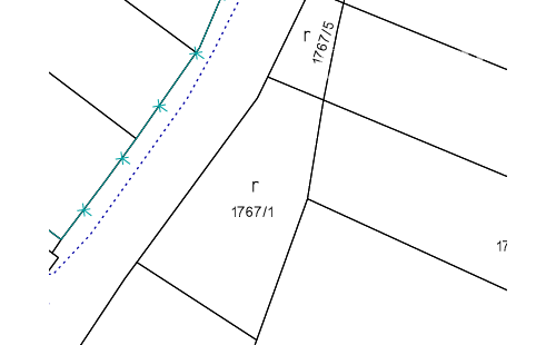 Na predaj stavebný pozemok 767 m² v obci Suchá nad Parnou