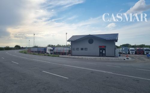 Na predaj funkčný areál pre kamióny vo Vyšnom Nemeckom – výborná poloha pri hranici